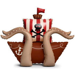 Balão Ar Barco Pirata 120cm